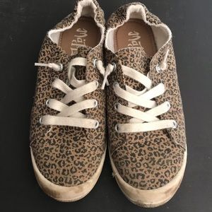Mad Love animal print sneakers size 6
